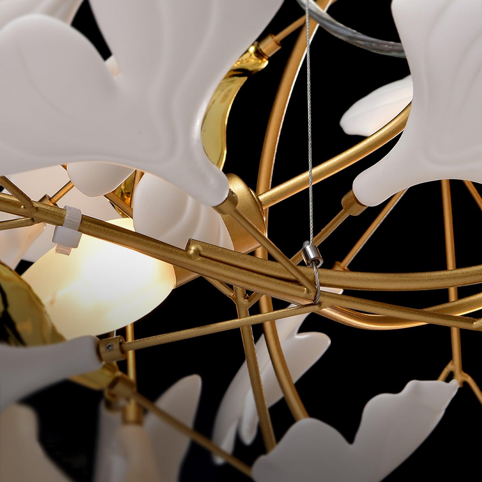 Gingko Ceiling Suspension N Lighting Lobby