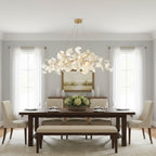 Gingko Ceiling Suspension N Lighting Lobby