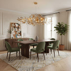 Ginkgo Leaf Acrylic Ceiling Light Lighting Lobby