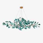 Ginkgo Leaf Acrylic Ceiling Light Lighting Lobby