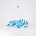 Ginkgo Leaf Acrylic Ceiling Light Lighting Lobby