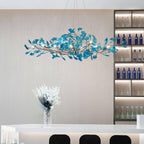 Ginkgo Leaf Acrylic Ceiling Light Lighting Lobby