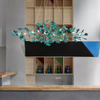 Ginkgo Leaf Acrylic Ceiling Light Lighting Lobby