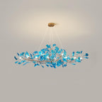 Ginkgo Leaf Acrylic Ceiling Light Lighting Lobby