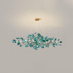 Ginkgo Leaf Acrylic Ceiling Light Lighting Lobby