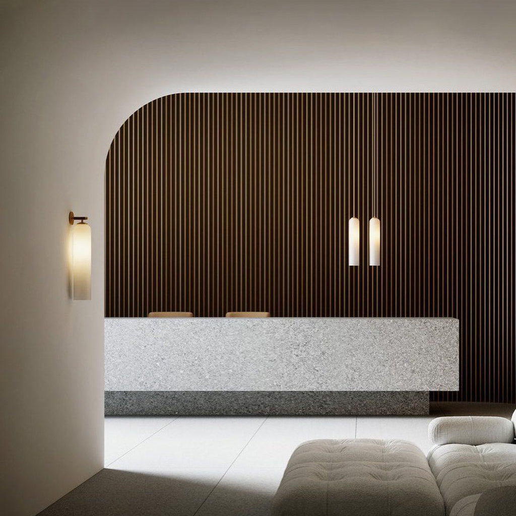 Glass Art Wall Light Lighting Lobby