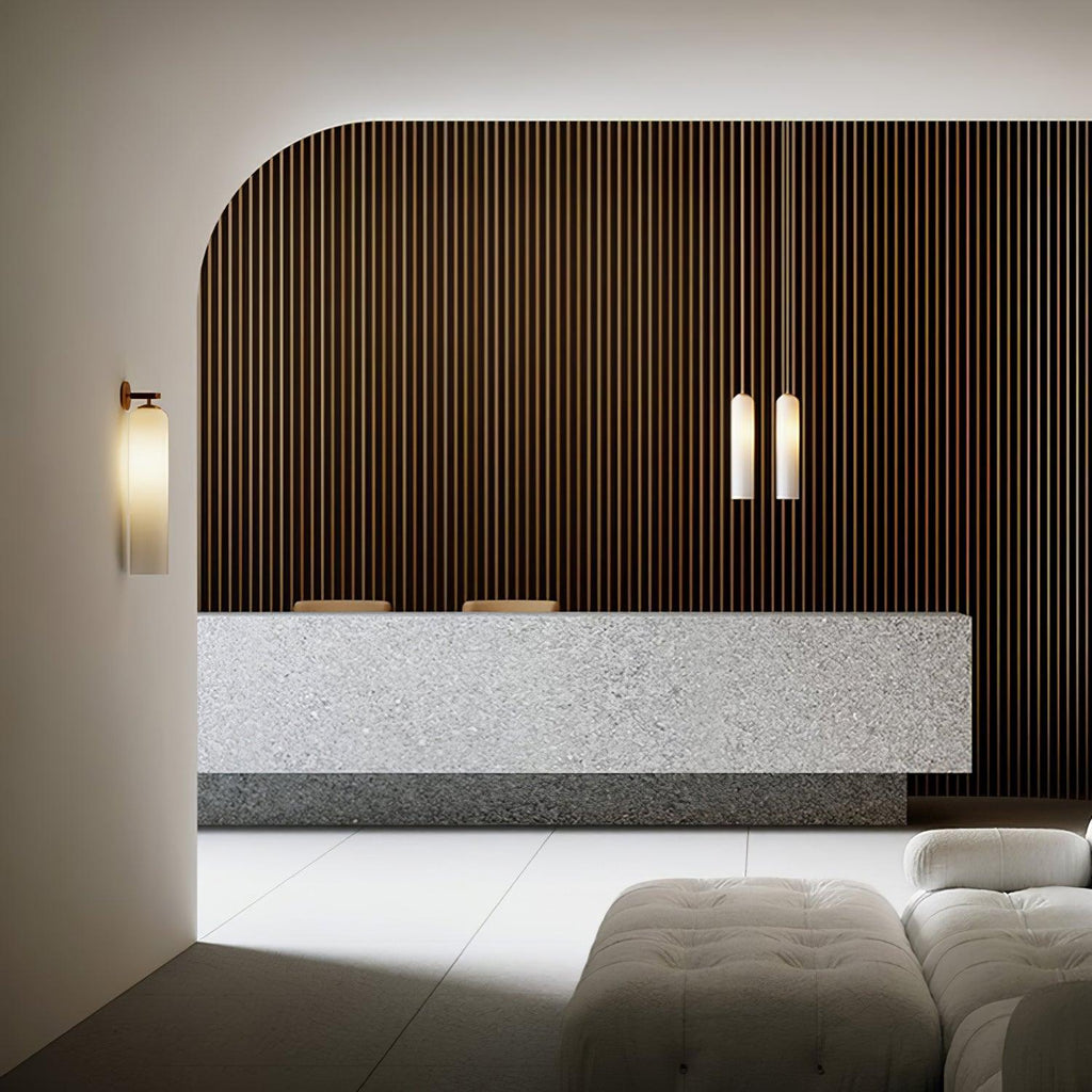 Glass Art Wall Light Lighting Lobby