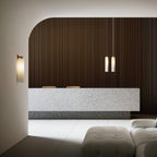 Glass Art Wall Light Lighting Lobby