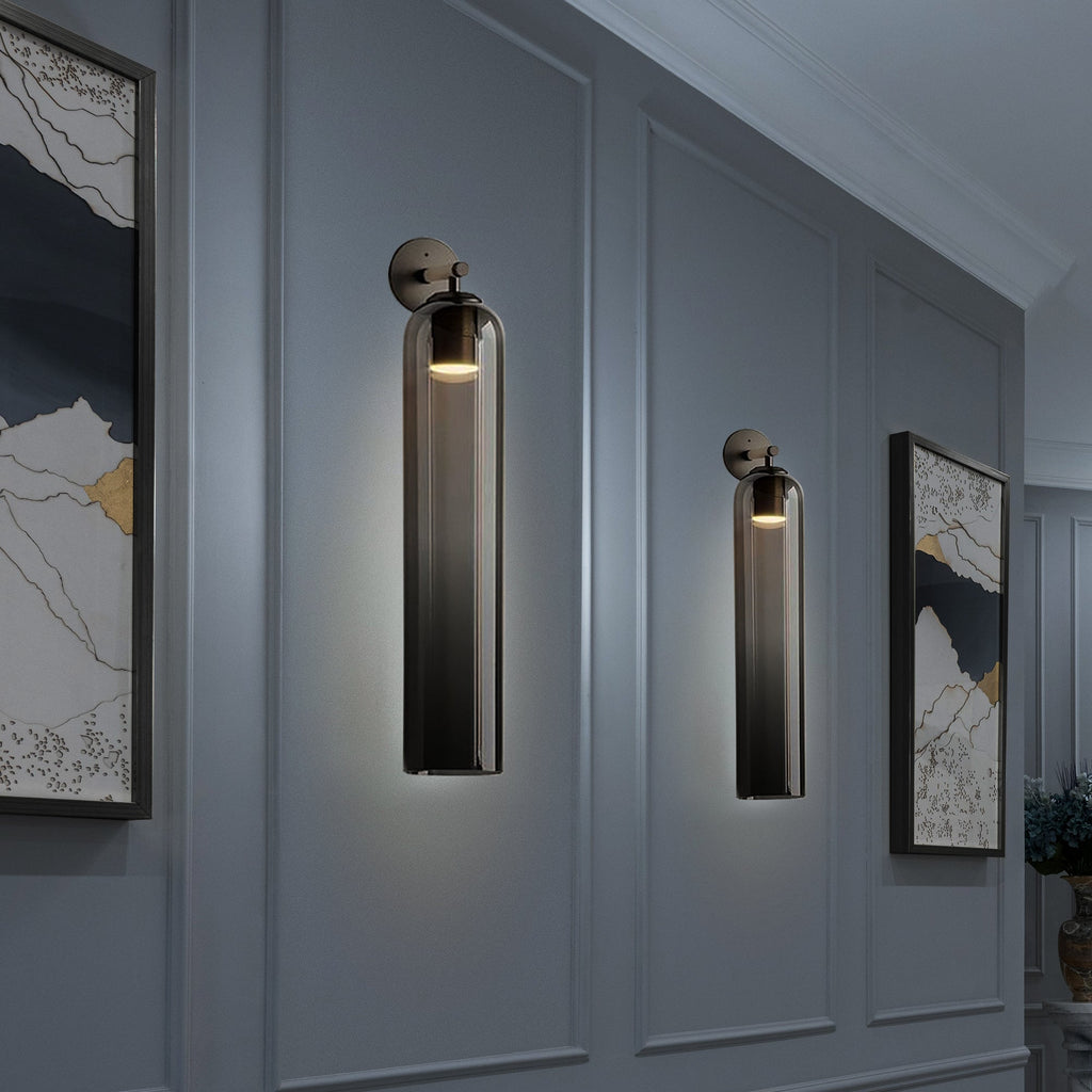 Glass Art Wall Light Lighting Lobby