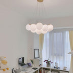 Glass Ceiling Pendant Cluster Lighting Lobby