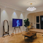 Glass Ceiling Pendant Cluster Lighting Lobby