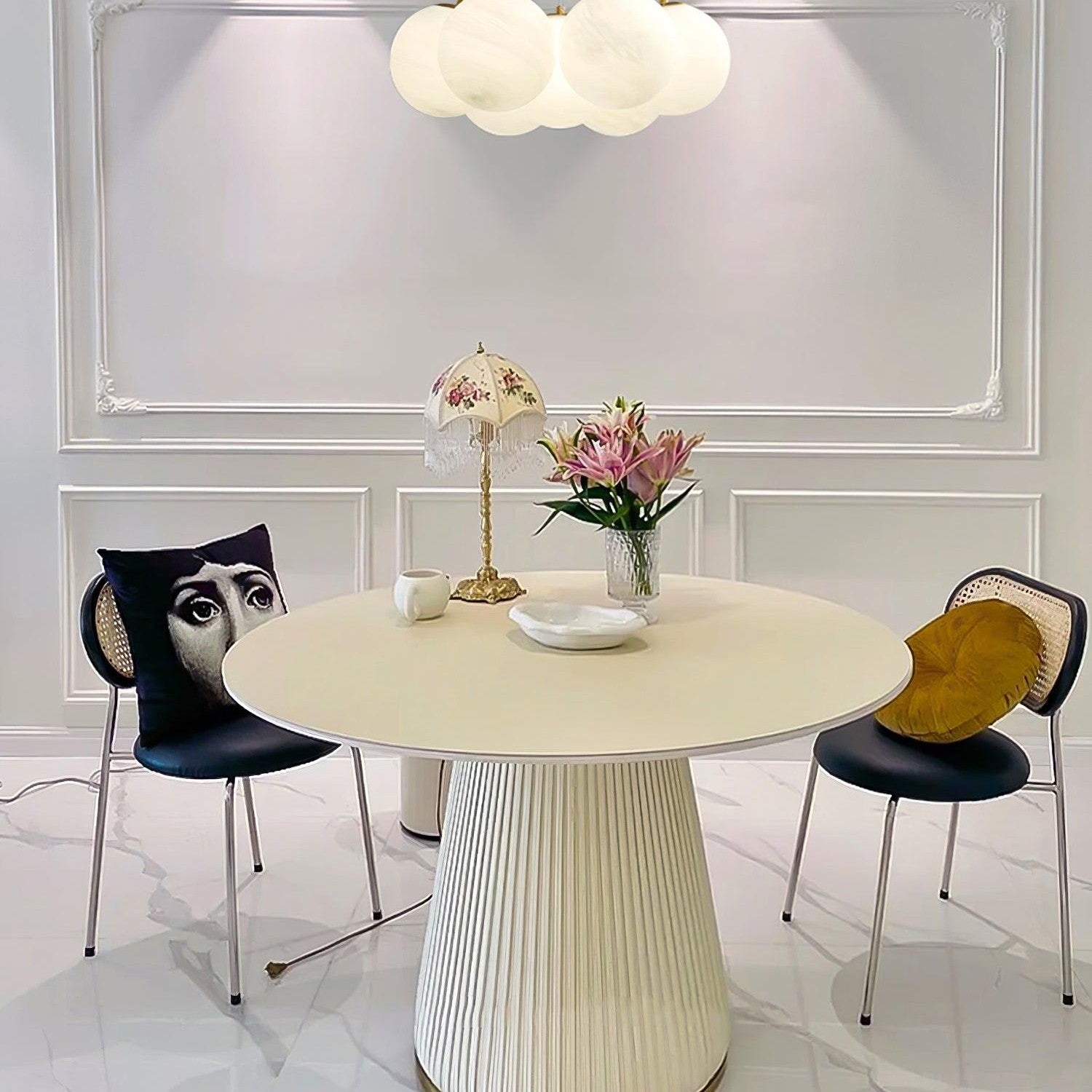 Glass Ceiling Pendant Cluster Lighting Lobby