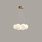Glass Ceiling Pendant Cluster Lighting Lobby