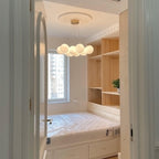 Glass Ceiling Pendant Cluster Lighting Lobby