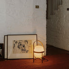 Glass Lantern Portable Table Light Lighting Lobby