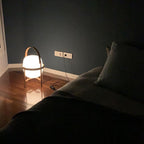 Glass Lantern Portable Table Light Lighting Lobby