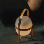 Glass Lantern Portable Table Light Lighting Lobby