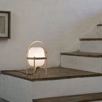 Glass Lantern Portable Table Light Lighting Lobby