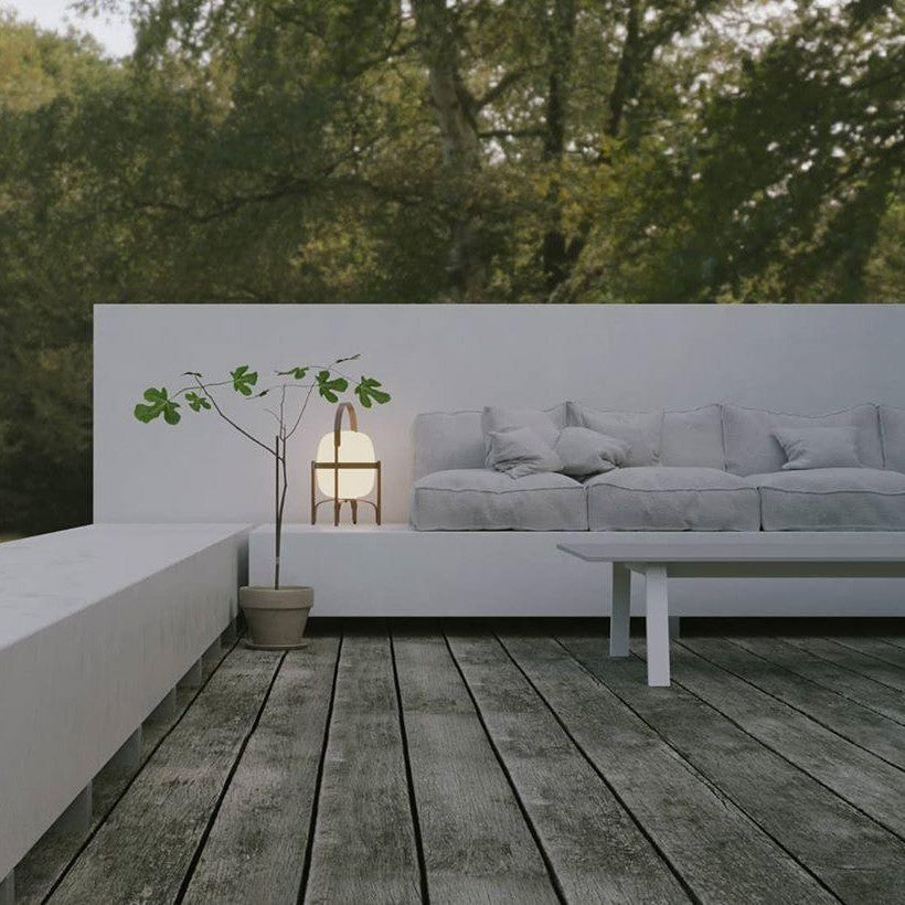 Glass Lantern Portable Table Light Lighting Lobby