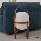 Glass Lantern Portable Table Light Lighting Lobby