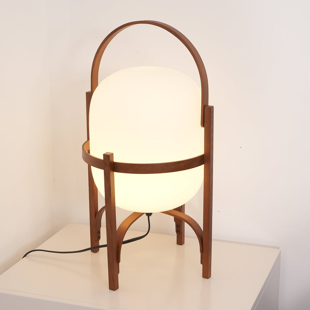Glass Lantern Portable Table Light Lighting Lobby