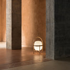 Glass Lantern Portable Table Light Lighting Lobby