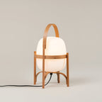 Glass Lantern Portable Table Light Lighting Lobby