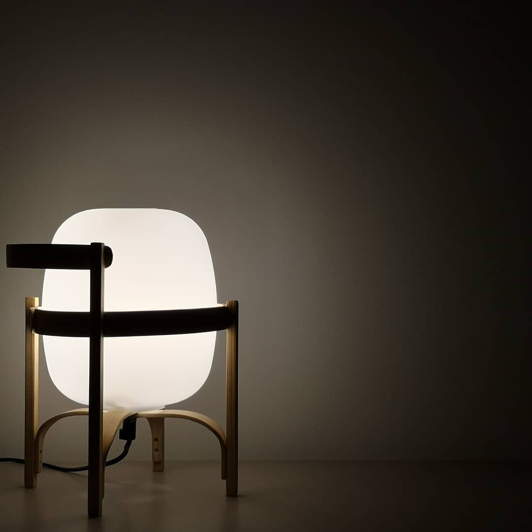 Glass Lantern Portable Table Light Lighting Lobby
