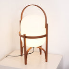 Glass Lantern Portable Table Light Lighting Lobby