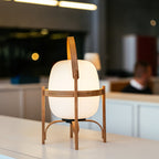 Glass Lantern Portable Table Light Lighting Lobby