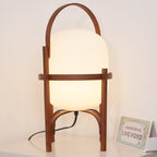 Glass Lantern Portable Table Light Lighting Lobby