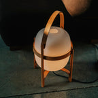 Glass Lantern Portable Table Light Lighting Lobby