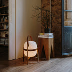 Glass Lantern Portable Table Light Lighting Lobby