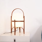 Glass Lantern Portable Table Light Lighting Lobby