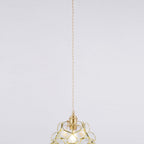 Glass Petal Ceiling Fixture Lighting Lobby