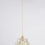 Glass Petal Ceiling Fixture Lighting Lobby