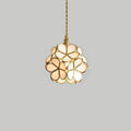 Glass Petal Ceiling Fixture Lighting Lobby