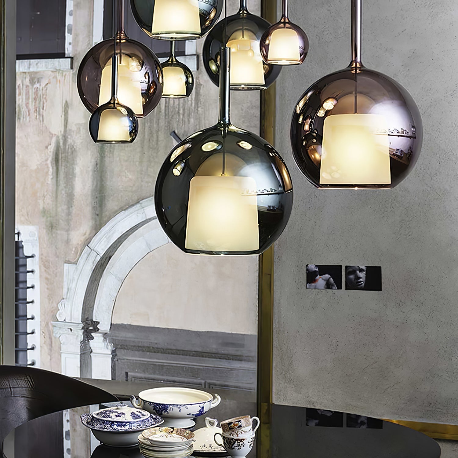 Glo Ceiling Pendant Lighting Lobby