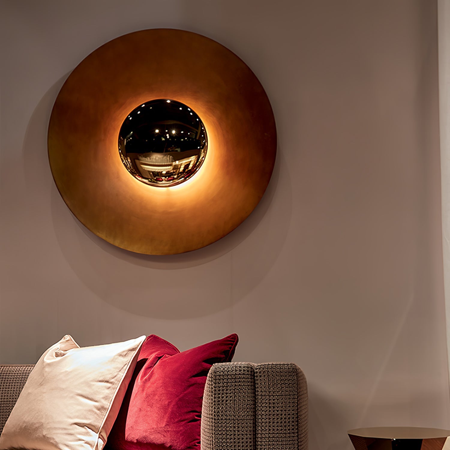 Glow Simplicity Wall Lamp Lighting Lobby