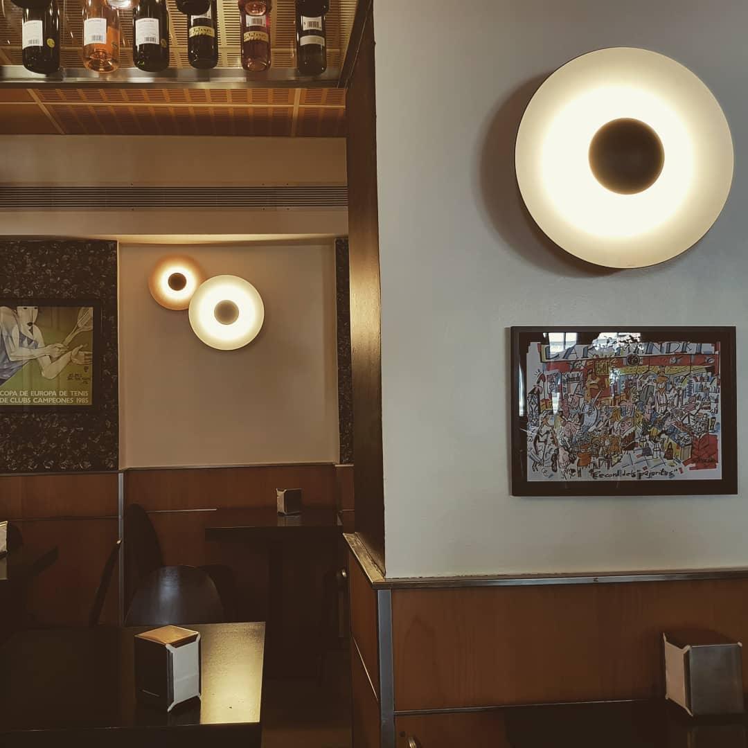 Glow Simplicity Wall Lamp Lighting Lobby