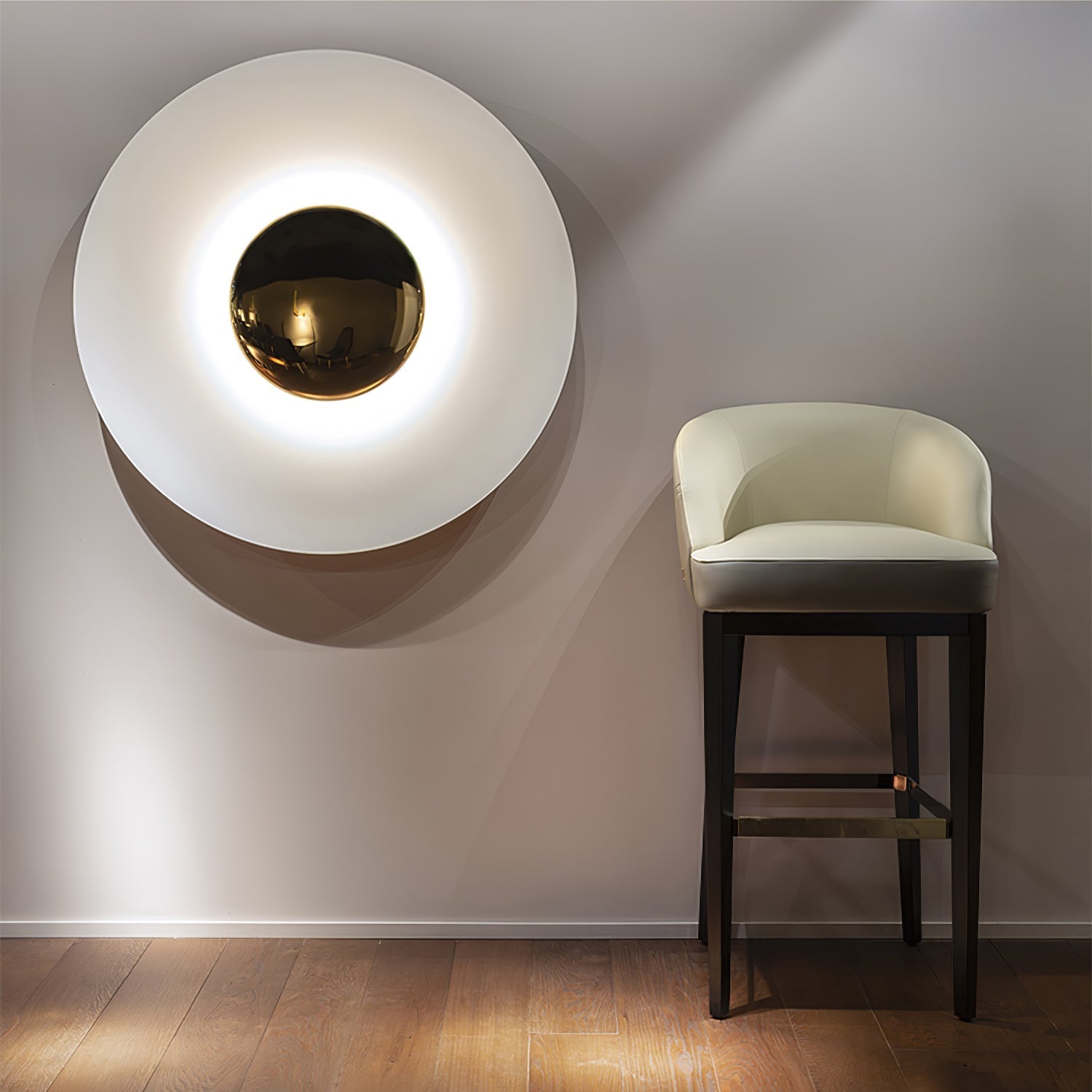 Glow Simplicity Wall Lamp Lighting Lobby