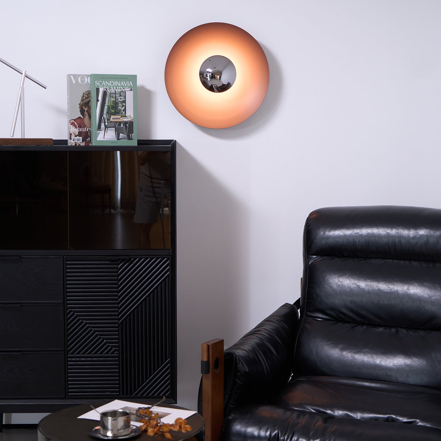 Glow Simplicity Wall Lamp Lighting Lobby