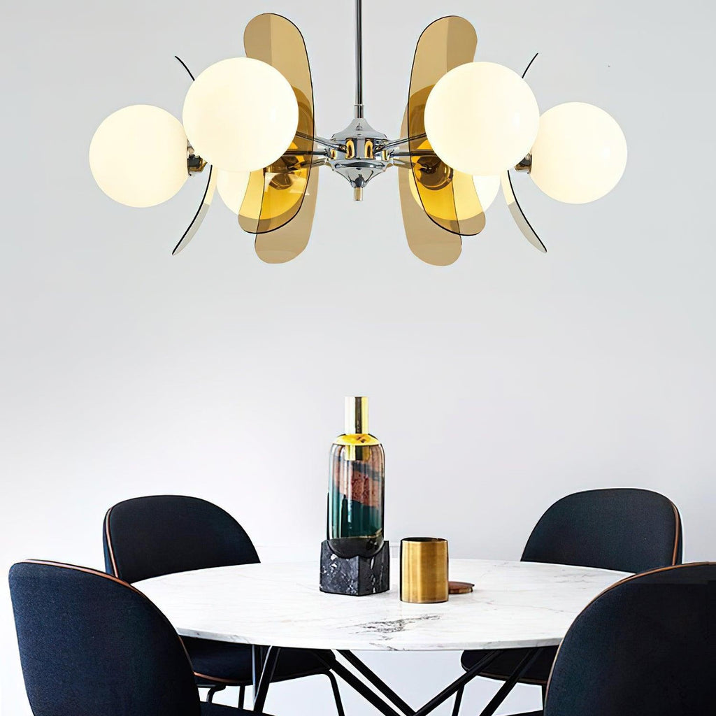 Glowing Ceiling Suspension Lighting Lobby