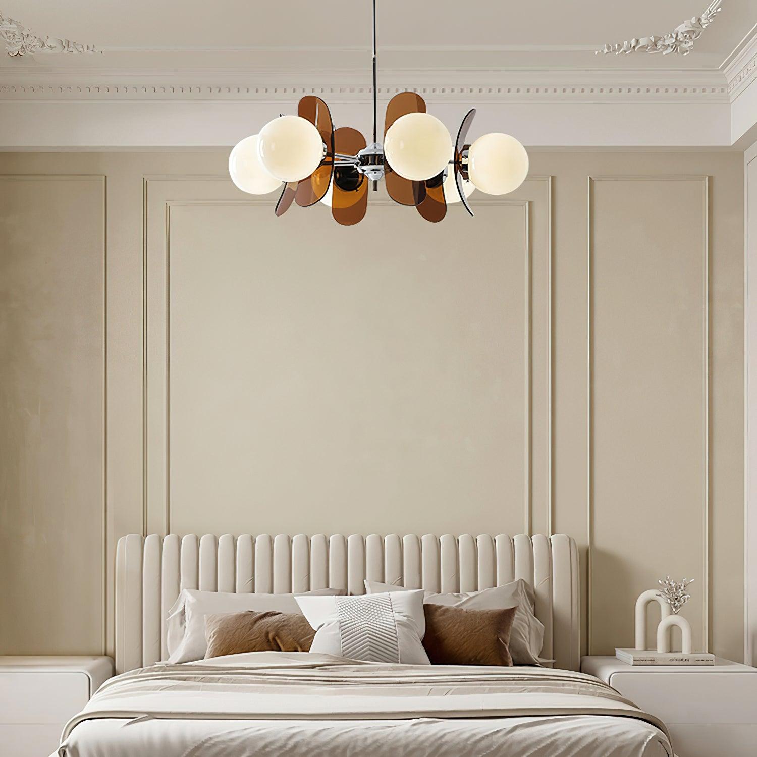 Glowing Ceiling Suspension Lighting Lobby