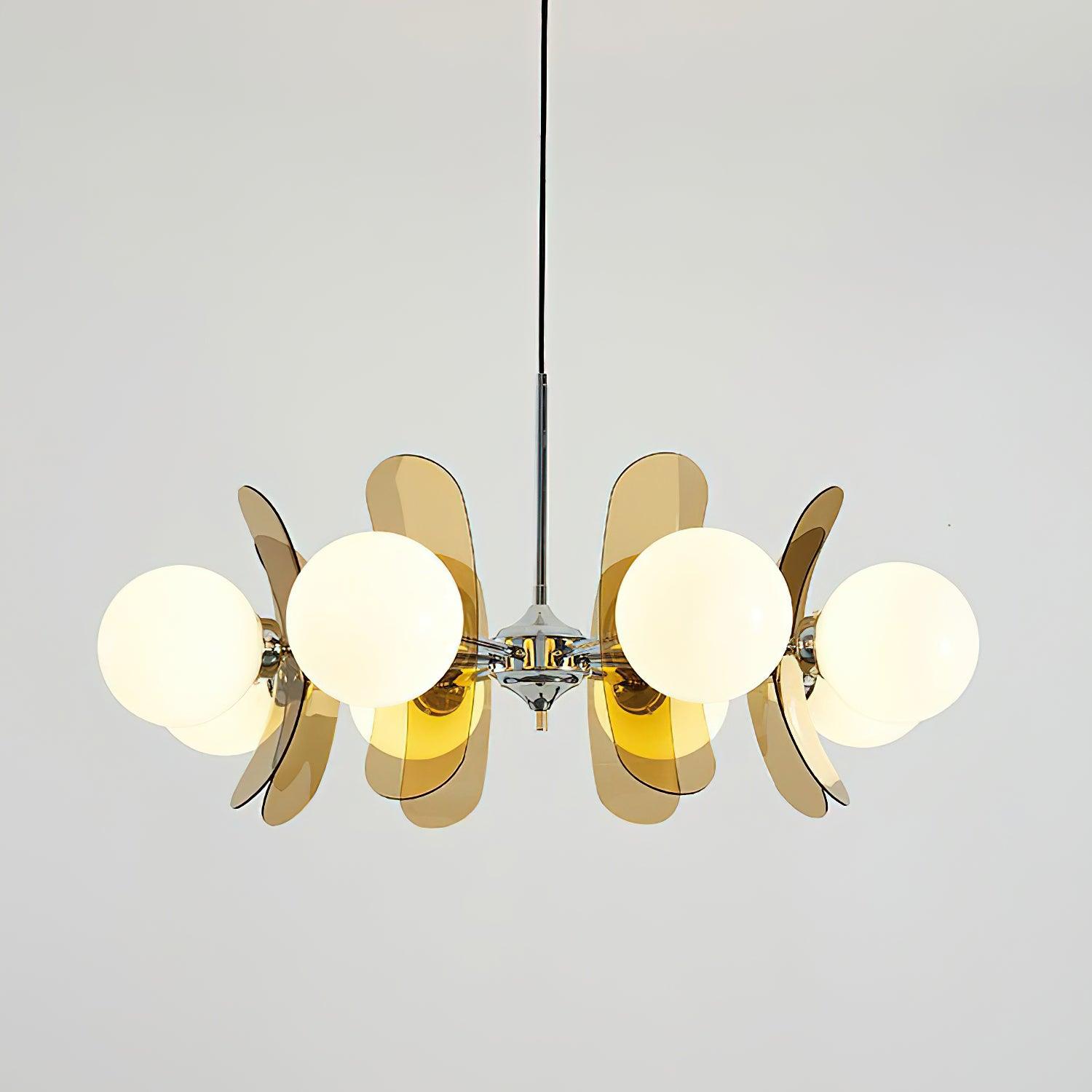 Glowing Ceiling Suspension Lighting Lobby