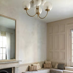 Gooseneck Ceiling Fixture Lighting Lobby