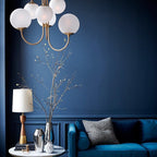 Gooseneck Ceiling Fixture Lighting Lobby
