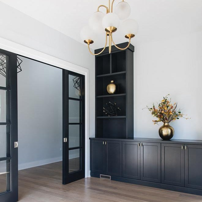 Gooseneck Ceiling Fixture Lighting Lobby