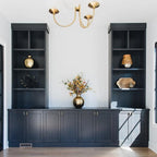 Gooseneck Ceiling Fixture Lighting Lobby