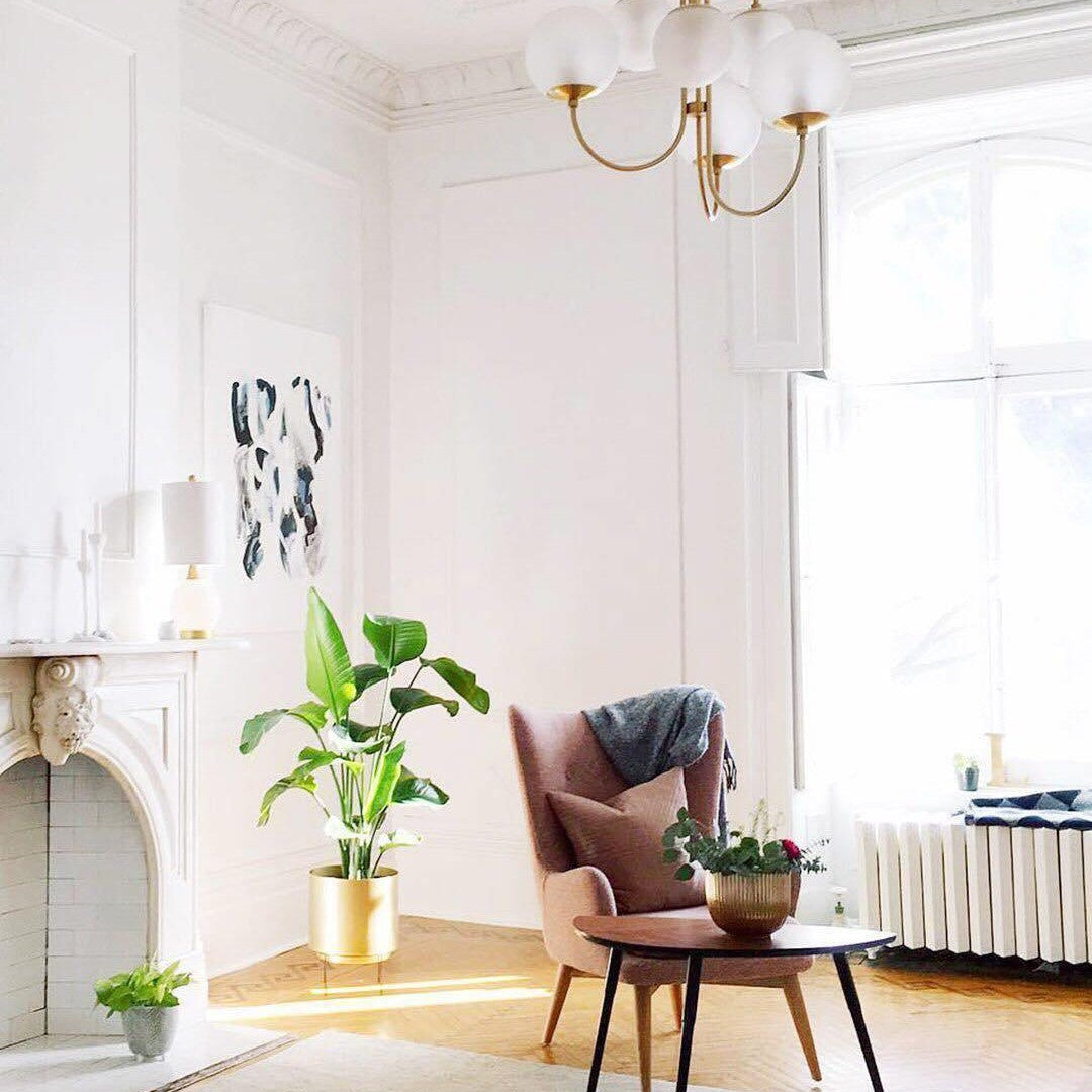 Gooseneck Ceiling Fixture Lighting Lobby